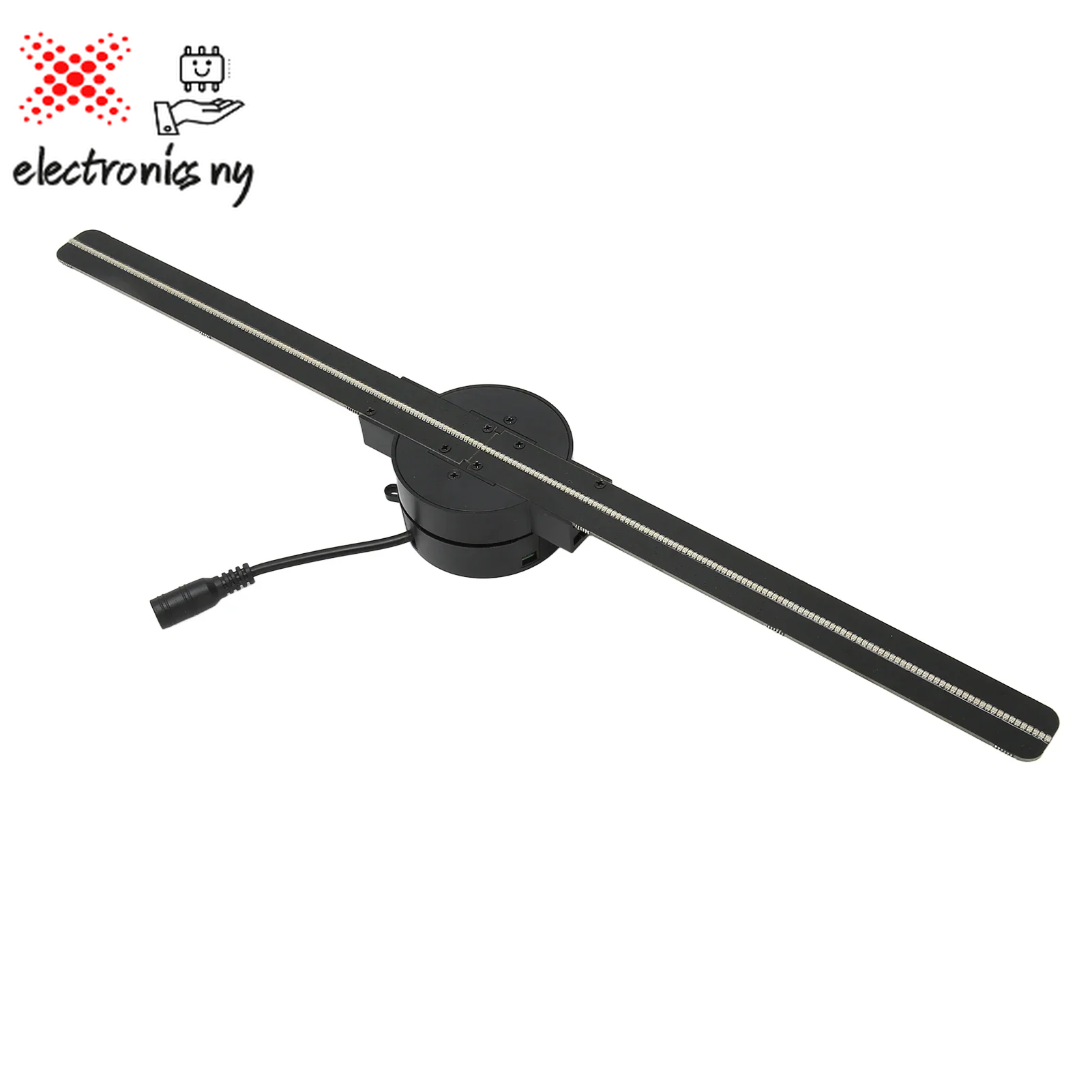 3D Hologram Fan 16.5In 2000X224 Wifi 3D Projector with 224 LED Light Beads for Business Store Advertising 100‑240V