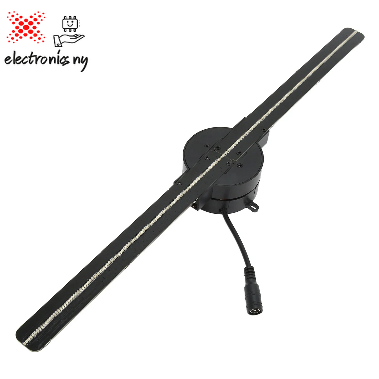 3D Hologram Fan 16.5In 2000X224 Wifi 3D Projector with 224 LED Light Beads for Business Store Advertising 100‑240V