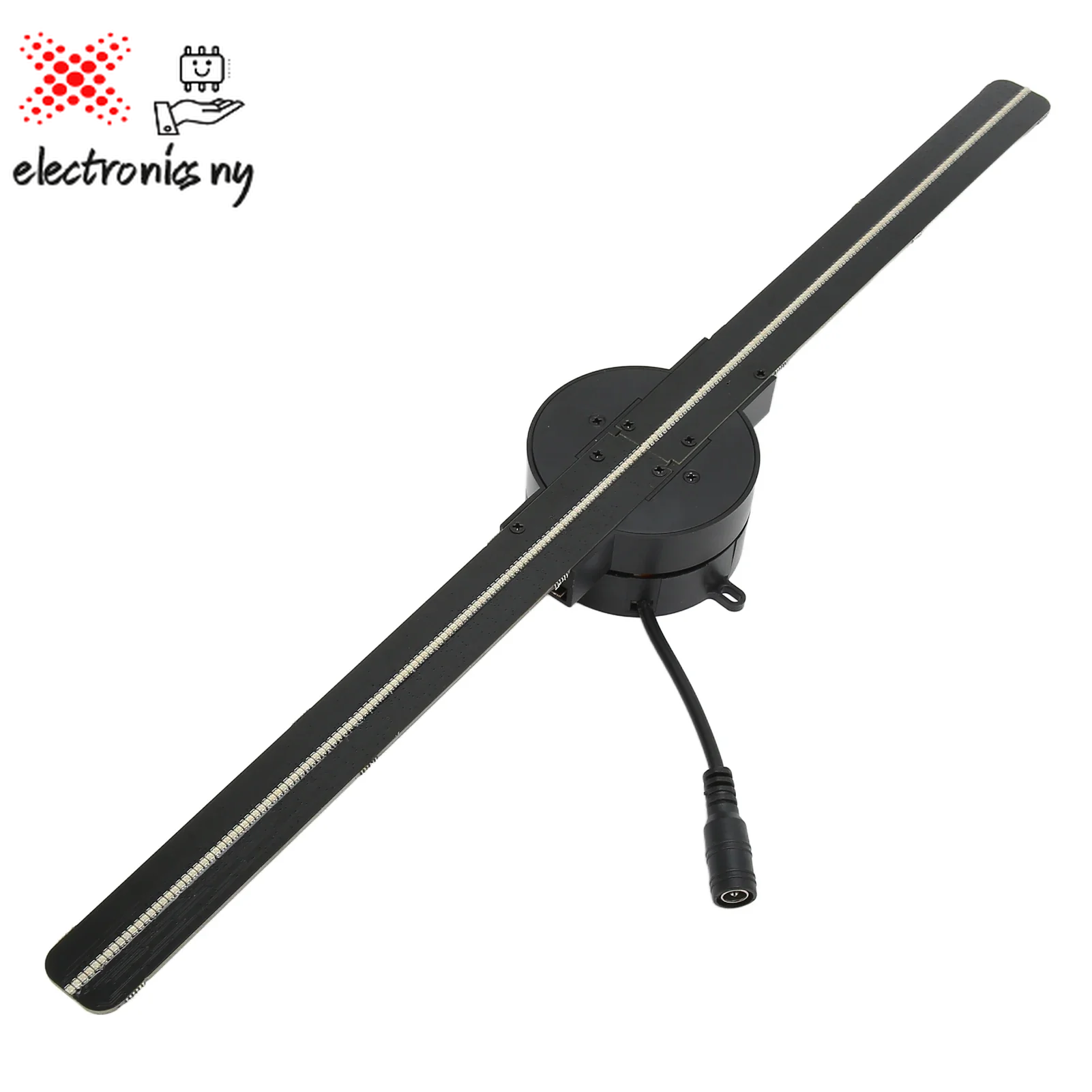 3D Hologram Fan 16.5In 2000X224 Wifi 3D Projector with 224 LED Light Beads for Business Store Advertising 100‑240V