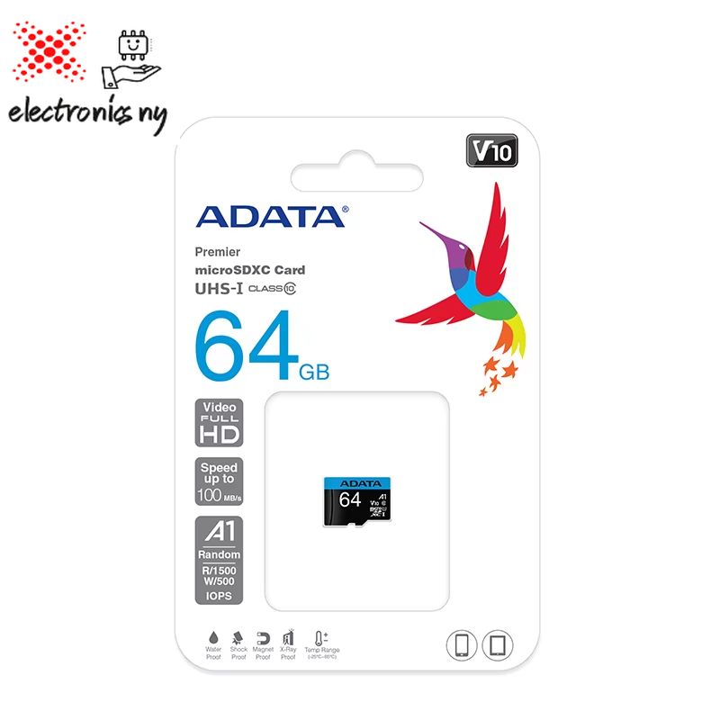 100%Original ADATA Micro Tf SDHC 16GB 32Gb TF Flash Card Memory Card High Speed Class 10 A1 U1 for Mobile Phone